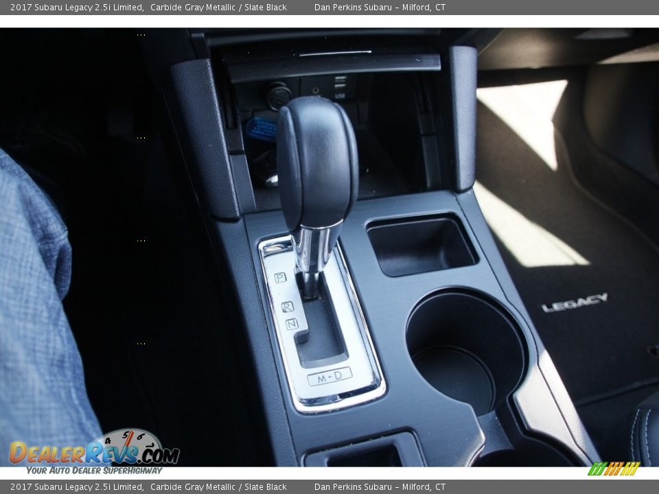 2017 Subaru Legacy 2.5i Limited Carbide Gray Metallic / Slate Black Photo #21