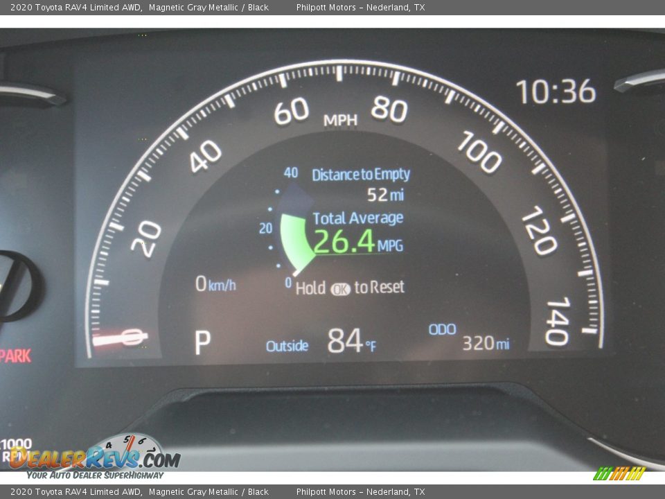 2020 Toyota RAV4 Limited AWD Magnetic Gray Metallic / Black Photo #14