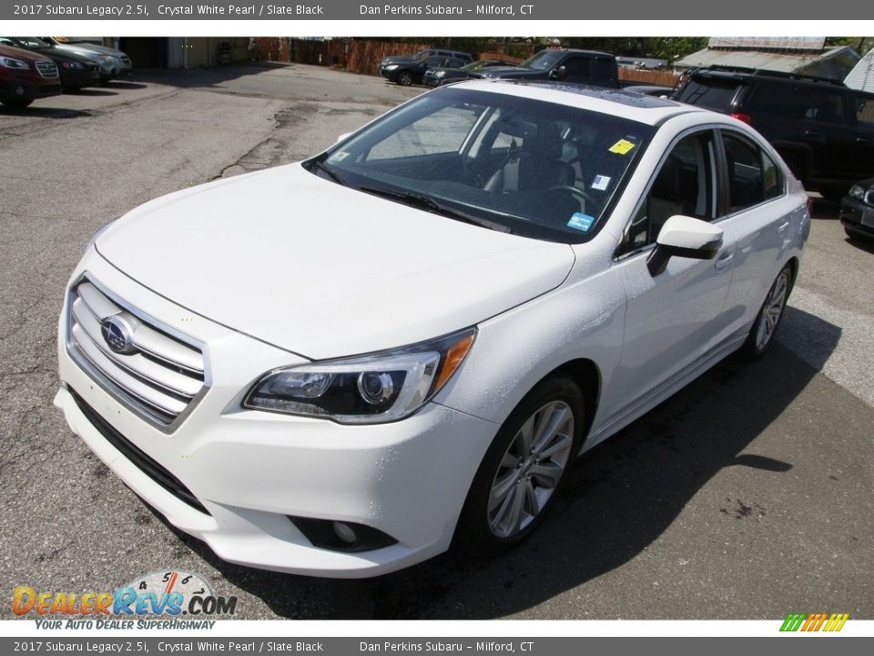 2017 Subaru Legacy 2.5i Crystal White Pearl / Slate Black Photo #1