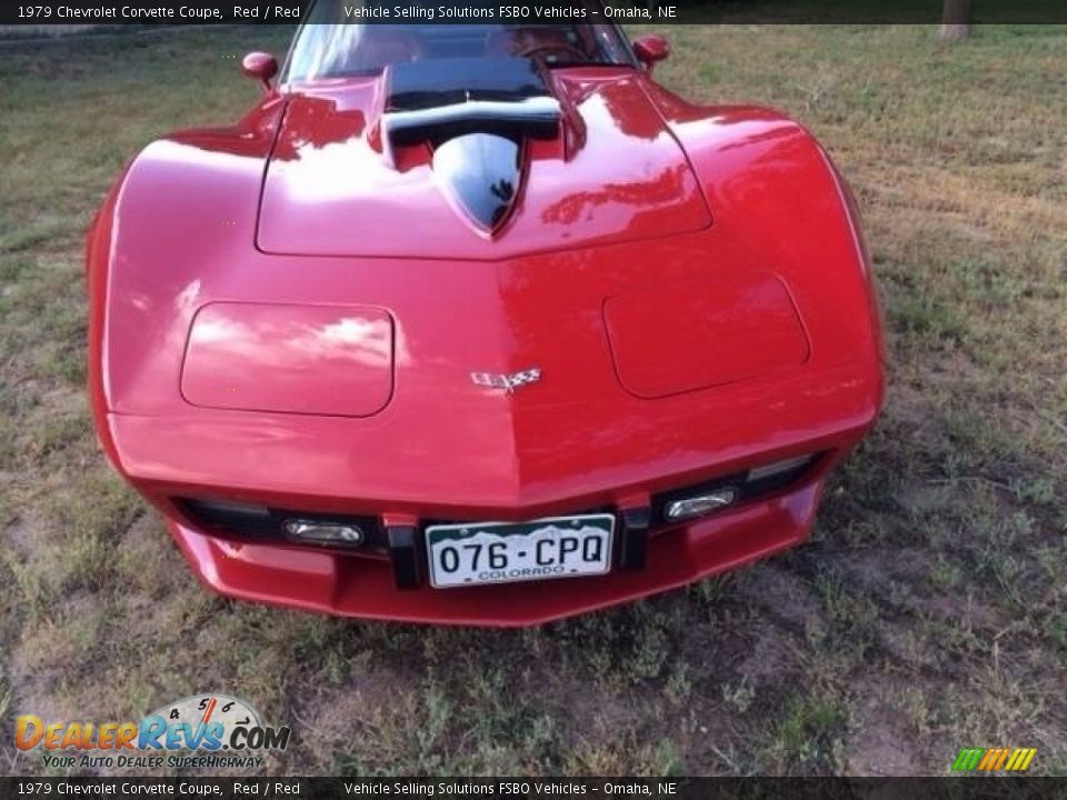 1979 Chevrolet Corvette Coupe Red / Red Photo #2