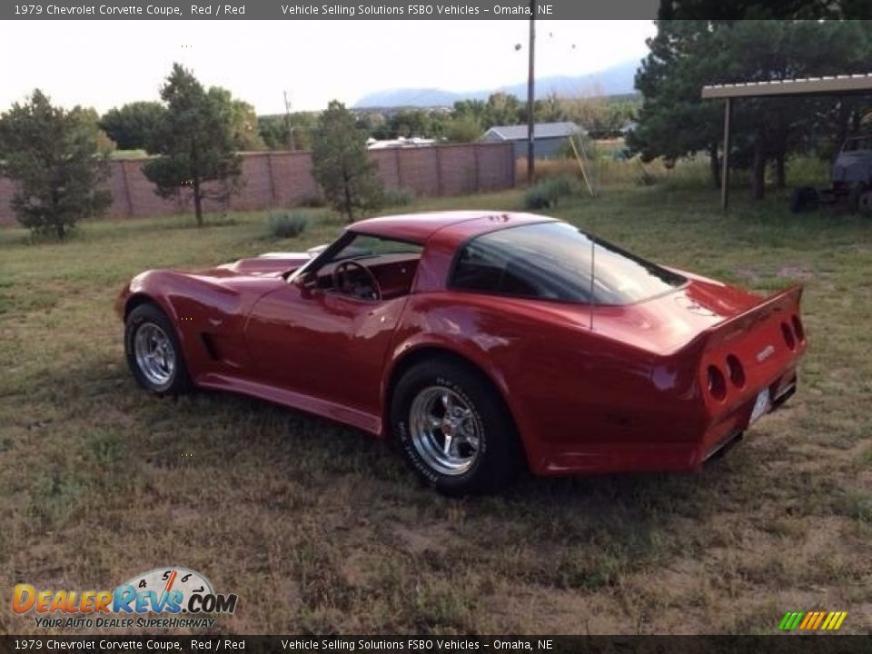 1979 Chevrolet Corvette Coupe Red / Red Photo #3