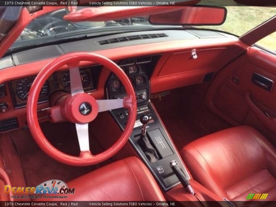 1979 Chevrolet Corvette Coupe Red / Red Photo #4