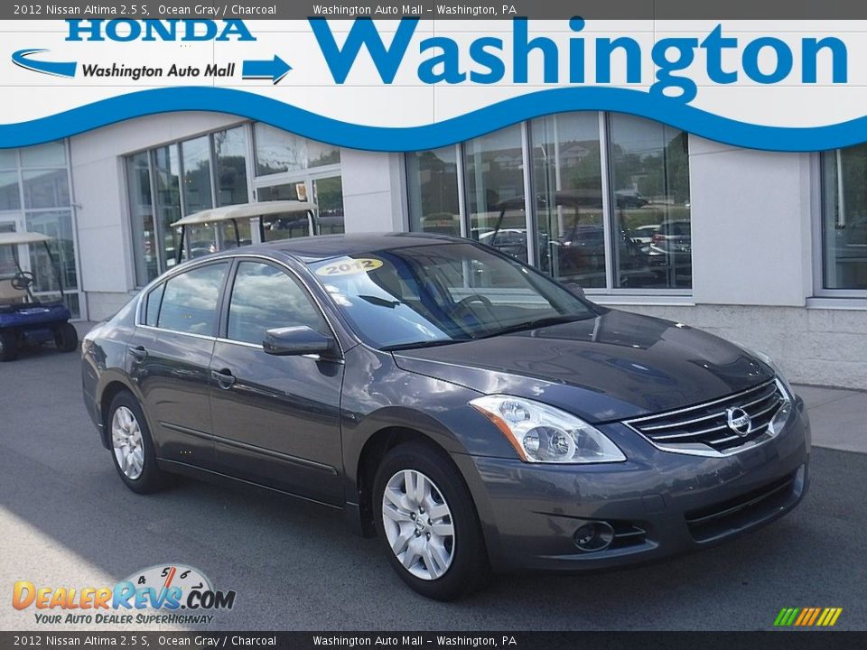 2012 Nissan Altima 2.5 S Ocean Gray / Charcoal Photo #1