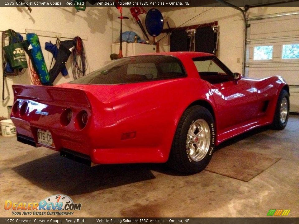 1979 Chevrolet Corvette Coupe Red / Red Photo #6