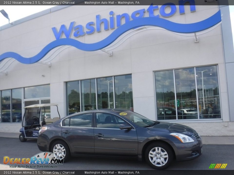 2012 Nissan Altima 2.5 S Ocean Gray / Charcoal Photo #2