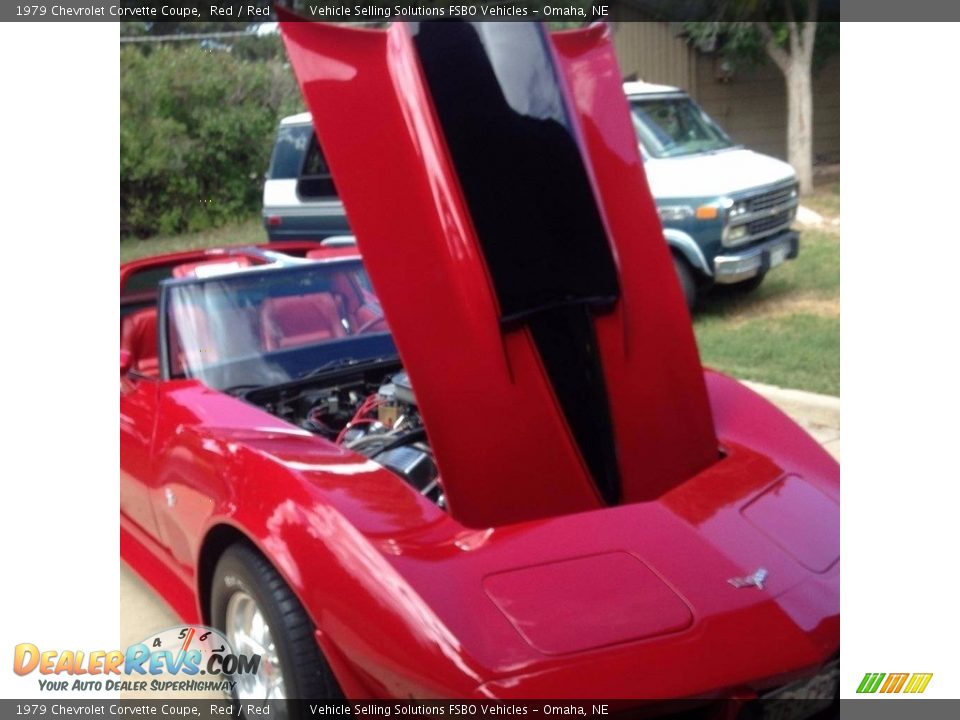 1979 Chevrolet Corvette Coupe Red / Red Photo #8