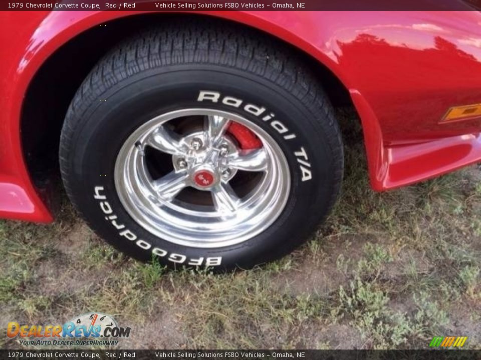1979 Chevrolet Corvette Coupe Red / Red Photo #9