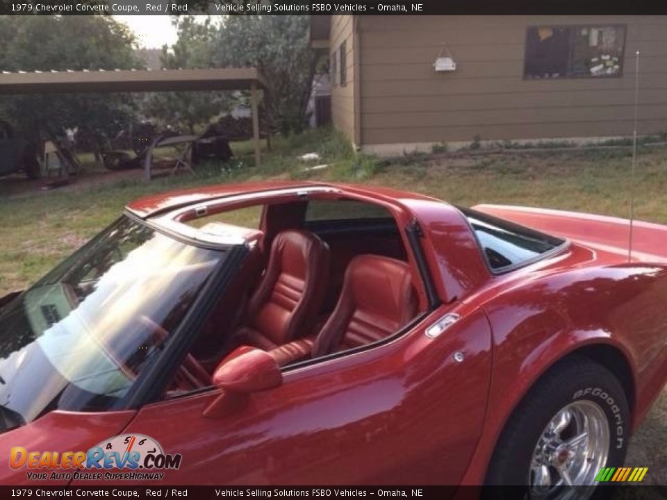 1979 Chevrolet Corvette Coupe Red / Red Photo #10