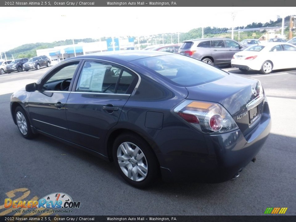 2012 Nissan Altima 2.5 S Ocean Gray / Charcoal Photo #7