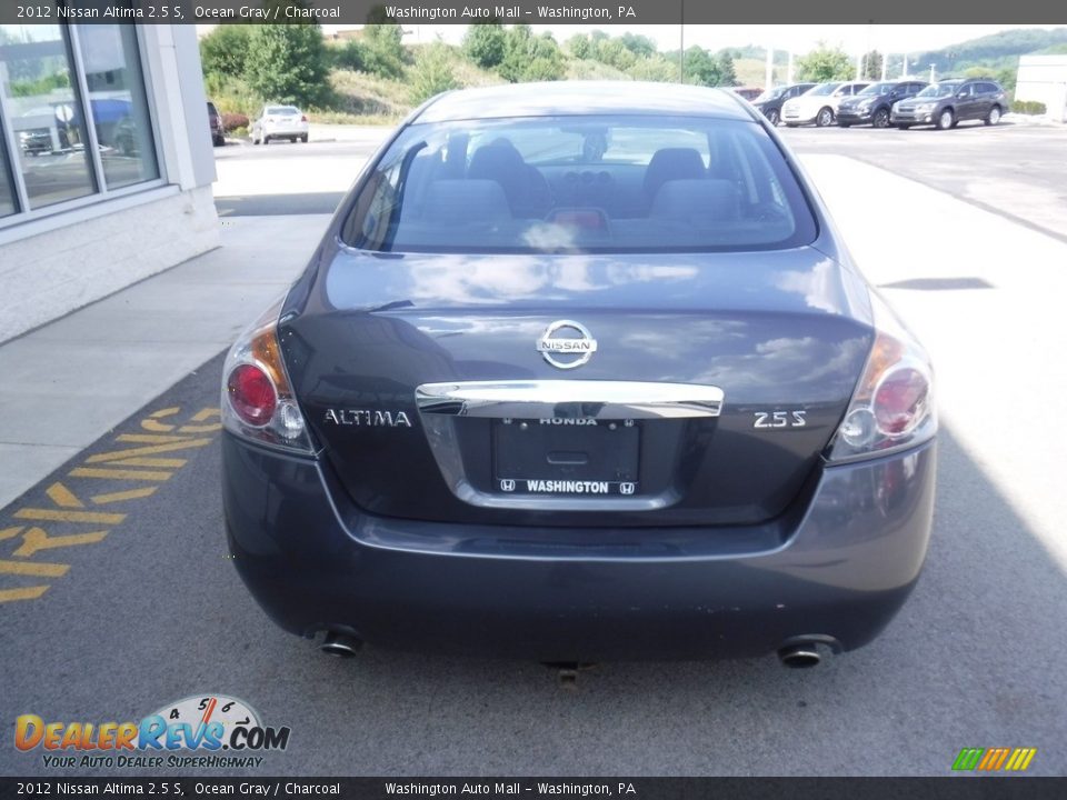 2012 Nissan Altima 2.5 S Ocean Gray / Charcoal Photo #8