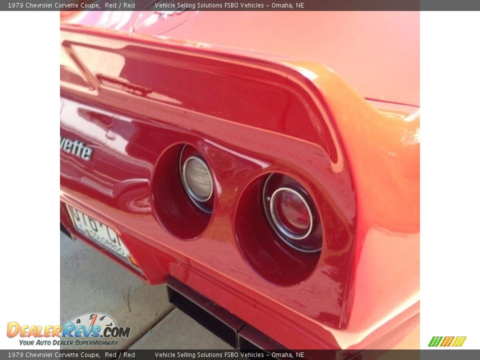 1979 Chevrolet Corvette Coupe Red / Red Photo #14