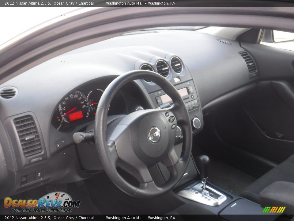 2012 Nissan Altima 2.5 S Ocean Gray / Charcoal Photo #10