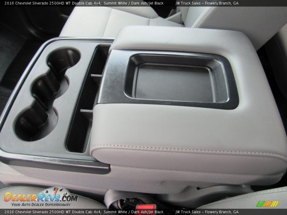 2016 Chevrolet Silverado 2500HD WT Double Cab 4x4 Summit White / Dark Ash/Jet Black Photo #29