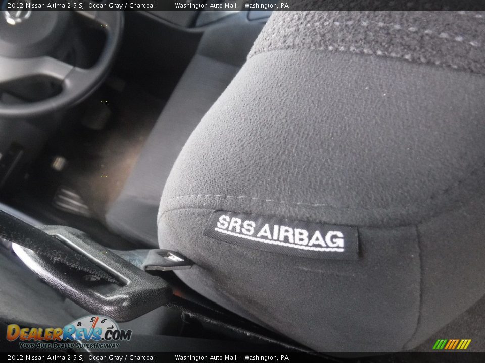 2012 Nissan Altima 2.5 S Ocean Gray / Charcoal Photo #12