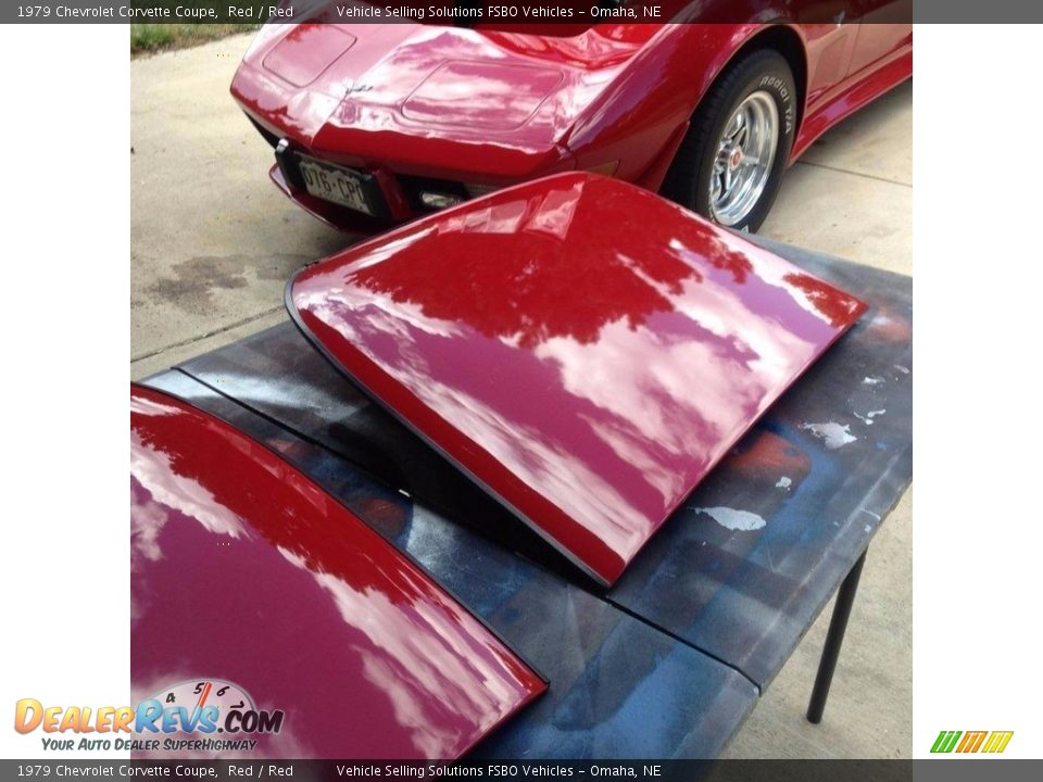 1979 Chevrolet Corvette Coupe Red / Red Photo #19
