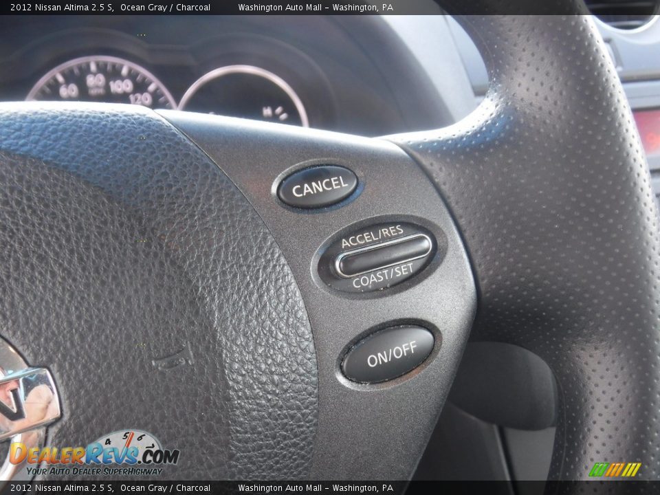 2012 Nissan Altima 2.5 S Ocean Gray / Charcoal Photo #17