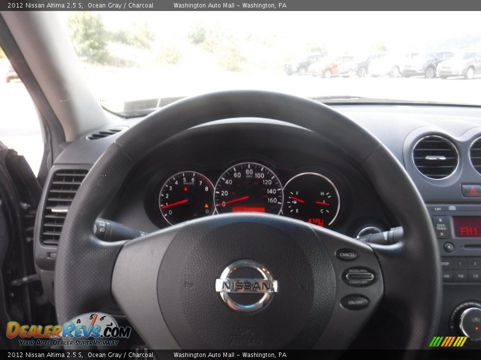 2012 Nissan Altima 2.5 S Ocean Gray / Charcoal Photo #18