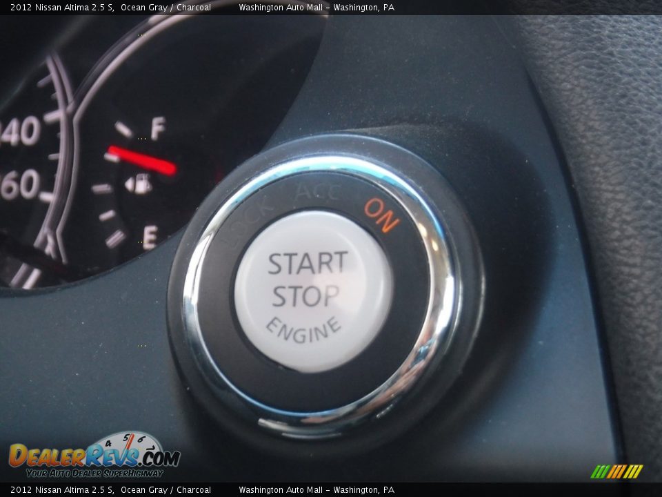 2012 Nissan Altima 2.5 S Ocean Gray / Charcoal Photo #20