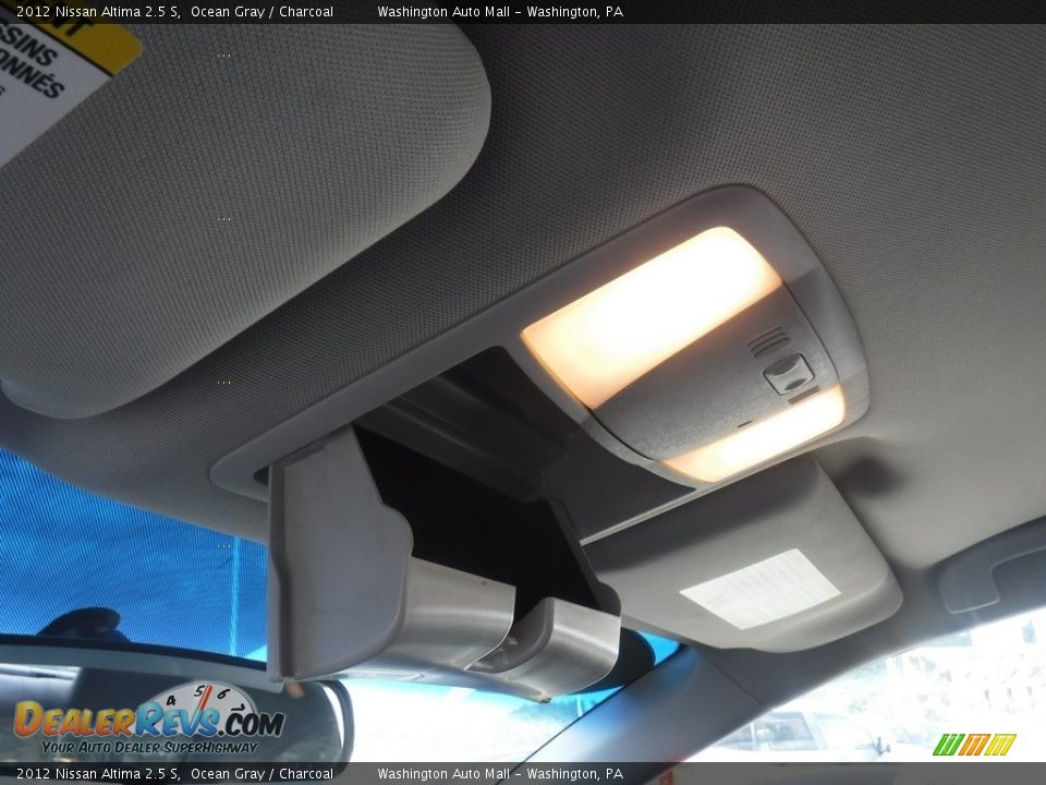 2012 Nissan Altima 2.5 S Ocean Gray / Charcoal Photo #21