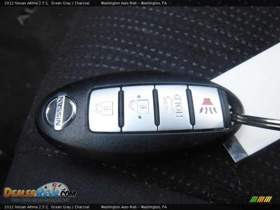 2012 Nissan Altima 2.5 S Ocean Gray / Charcoal Photo #23
