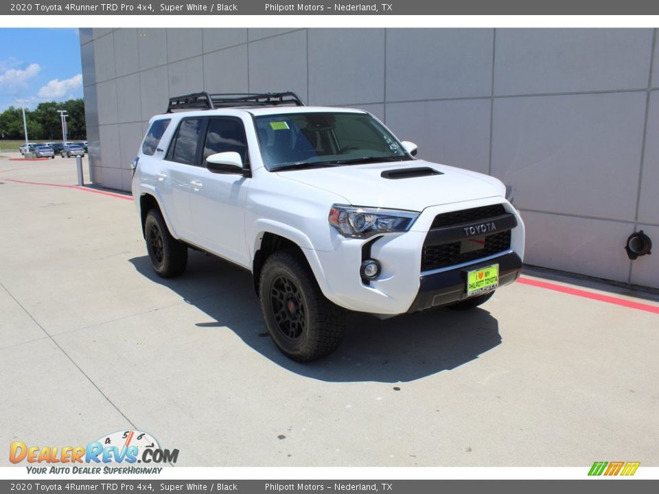 2020 Toyota 4Runner TRD Pro 4x4 Super White / Black Photo #2