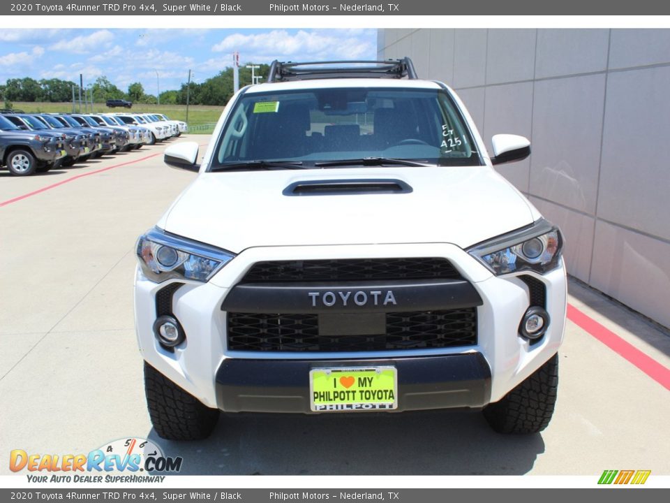 2020 Toyota 4Runner TRD Pro 4x4 Super White / Black Photo #3