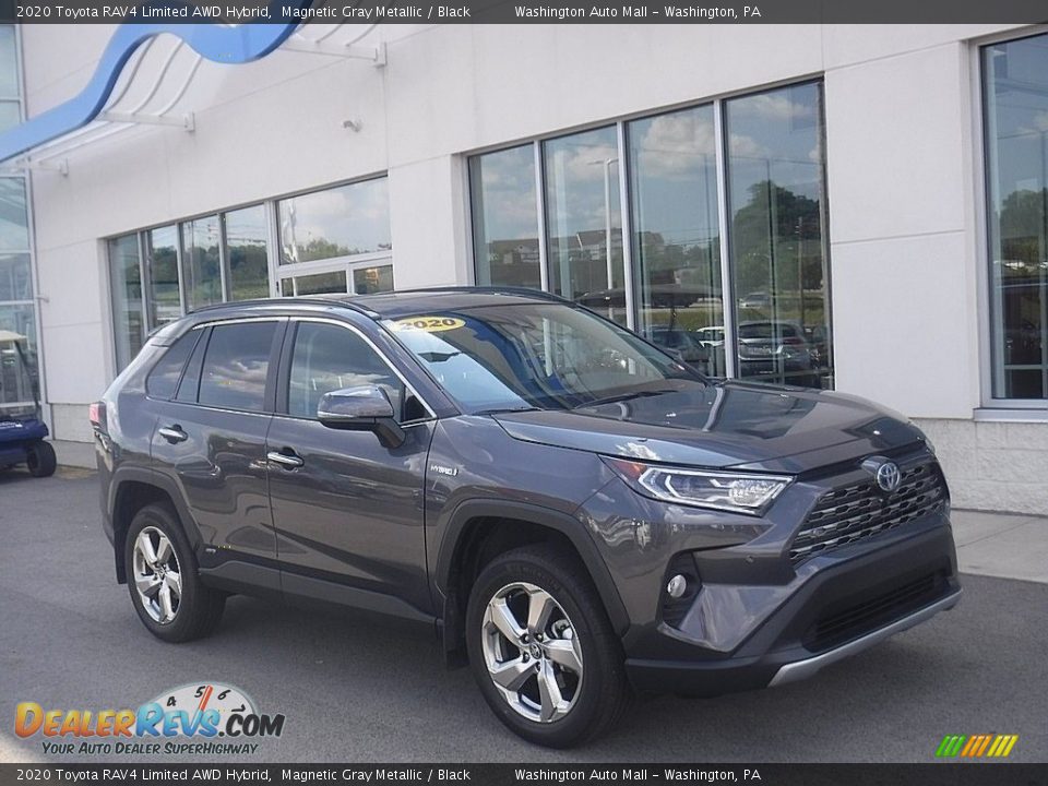 2020 Toyota RAV4 Limited AWD Hybrid Magnetic Gray Metallic / Black Photo #1