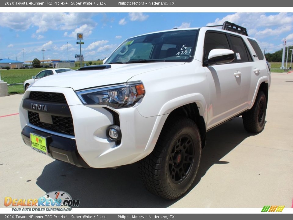 2020 Toyota 4Runner TRD Pro 4x4 Super White / Black Photo #4