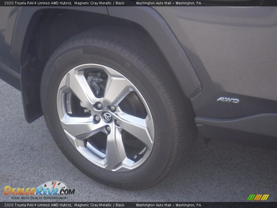 2020 Toyota RAV4 Limited AWD Hybrid Magnetic Gray Metallic / Black Photo #3