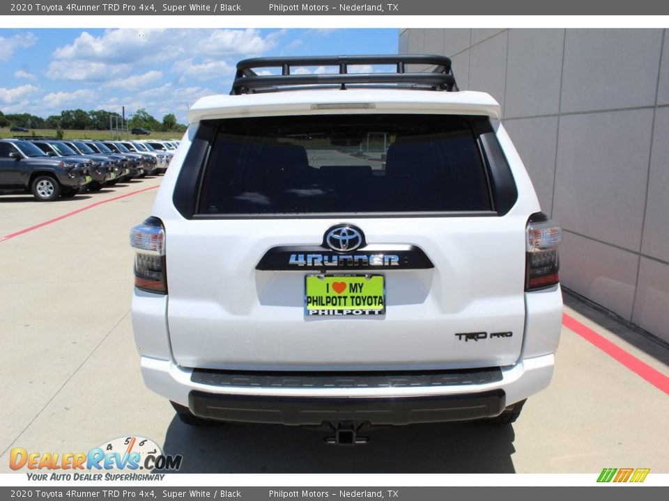 2020 Toyota 4Runner TRD Pro 4x4 Super White / Black Photo #7