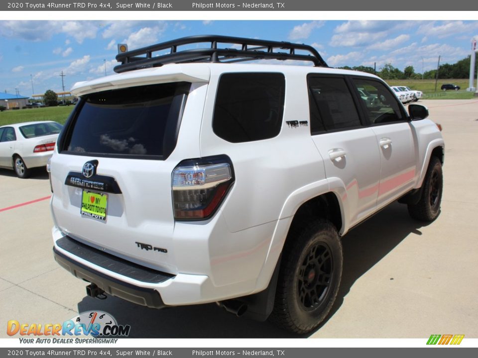 2020 Toyota 4Runner TRD Pro 4x4 Super White / Black Photo #8