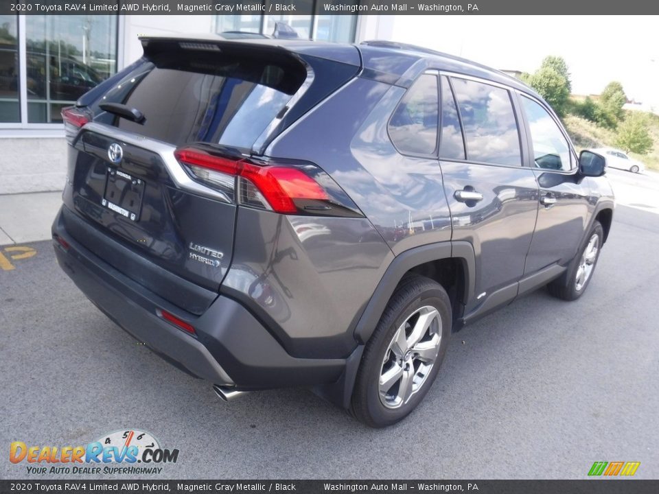 2020 Toyota RAV4 Limited AWD Hybrid Magnetic Gray Metallic / Black Photo #9