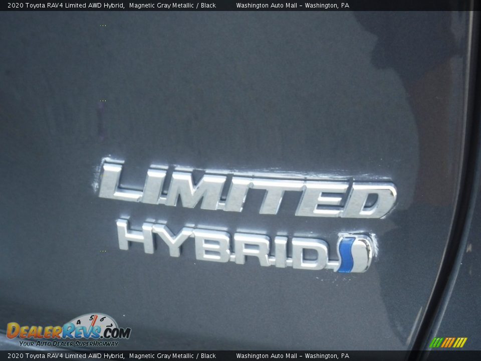 2020 Toyota RAV4 Limited AWD Hybrid Magnetic Gray Metallic / Black Photo #10