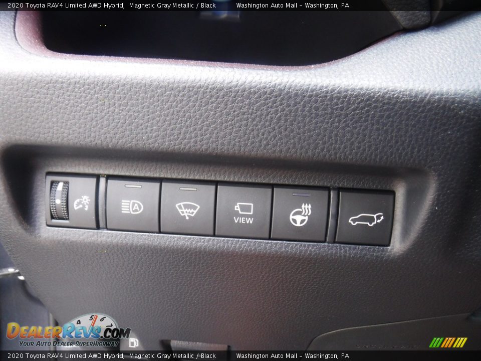 2020 Toyota RAV4 Limited AWD Hybrid Magnetic Gray Metallic / Black Photo #17