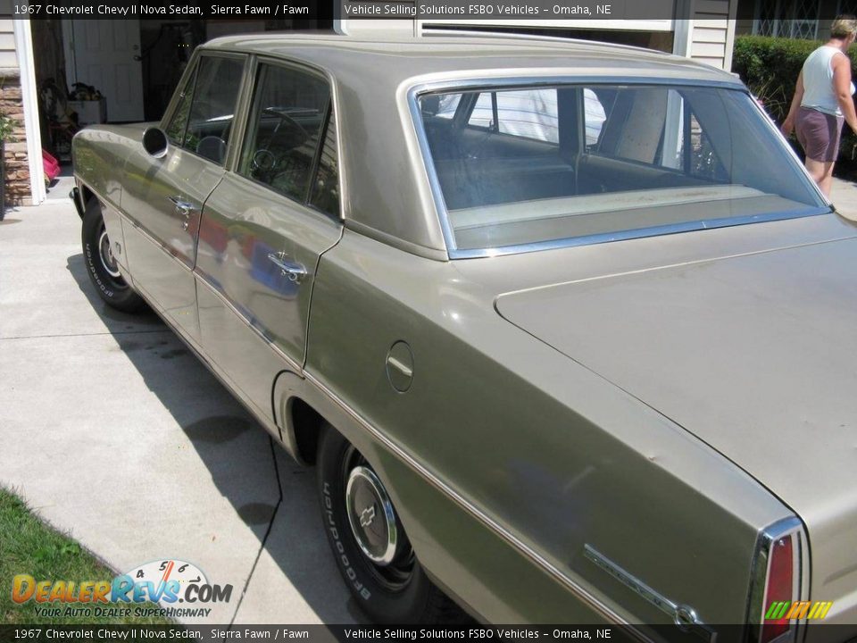 1967 Chevrolet Chevy II Nova Sedan Sierra Fawn / Fawn Photo #4