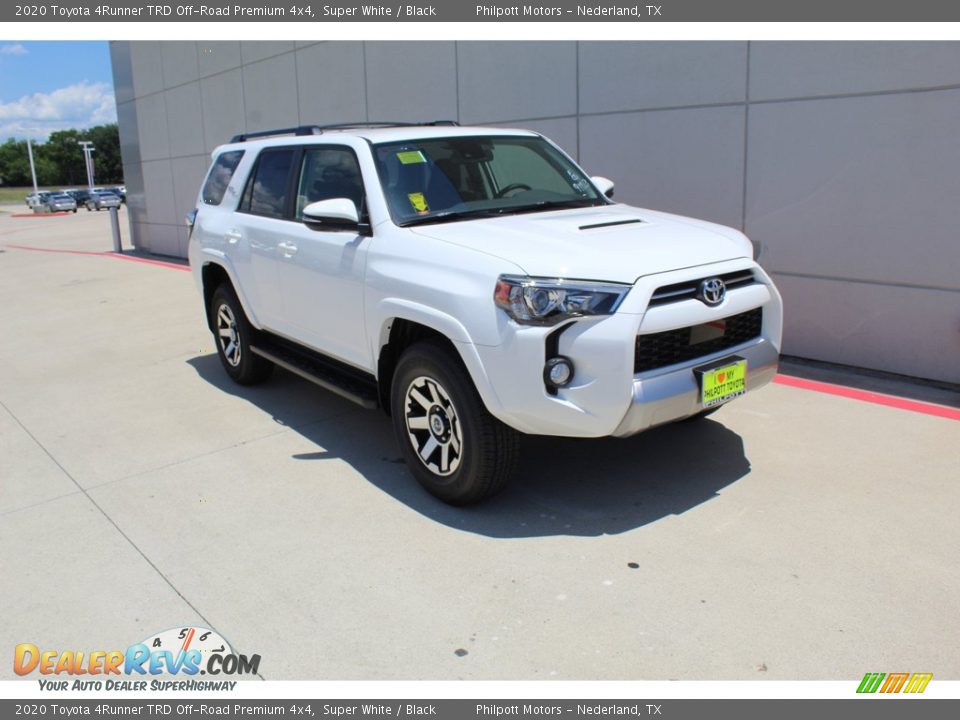 2020 Toyota 4Runner TRD Off-Road Premium 4x4 Super White / Black Photo #2