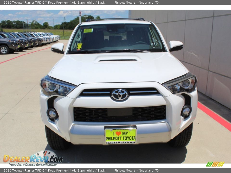 2020 Toyota 4Runner TRD Off-Road Premium 4x4 Super White / Black Photo #3