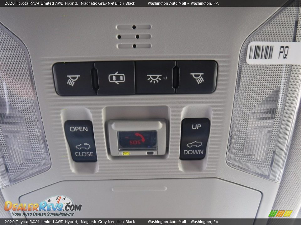 2020 Toyota RAV4 Limited AWD Hybrid Magnetic Gray Metallic / Black Photo #28