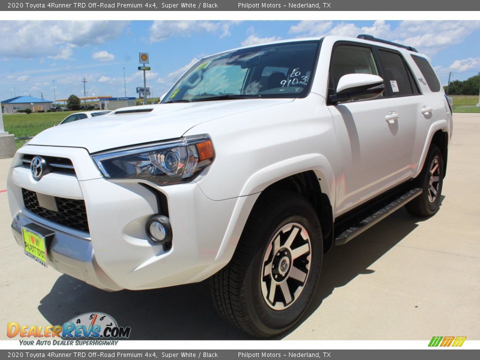 2020 Toyota 4Runner TRD Off-Road Premium 4x4 Super White / Black Photo #4