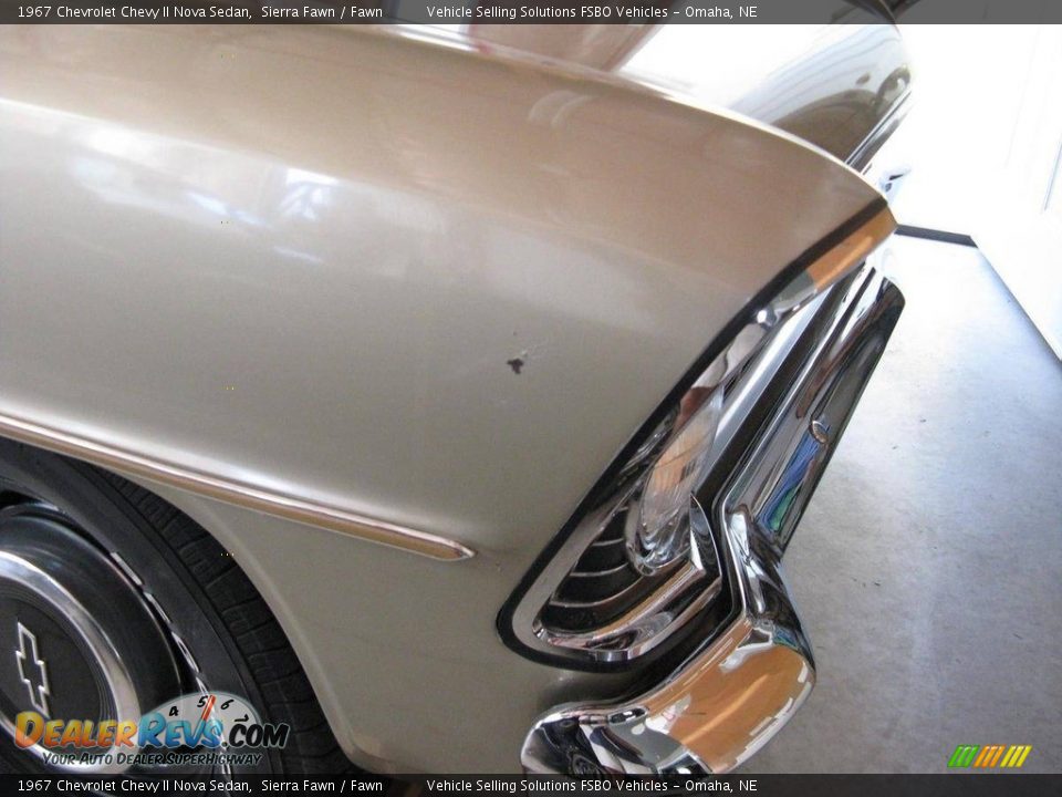 1967 Chevrolet Chevy II Nova Sedan Sierra Fawn / Fawn Photo #12