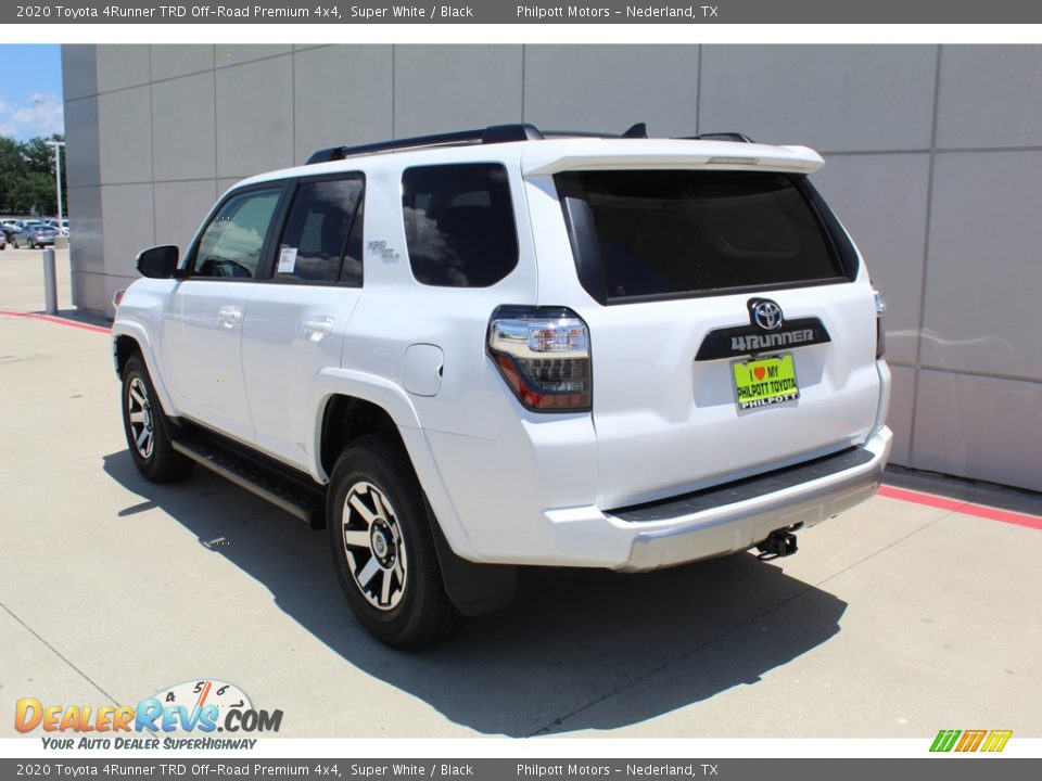 2020 Toyota 4Runner TRD Off-Road Premium 4x4 Super White / Black Photo #6
