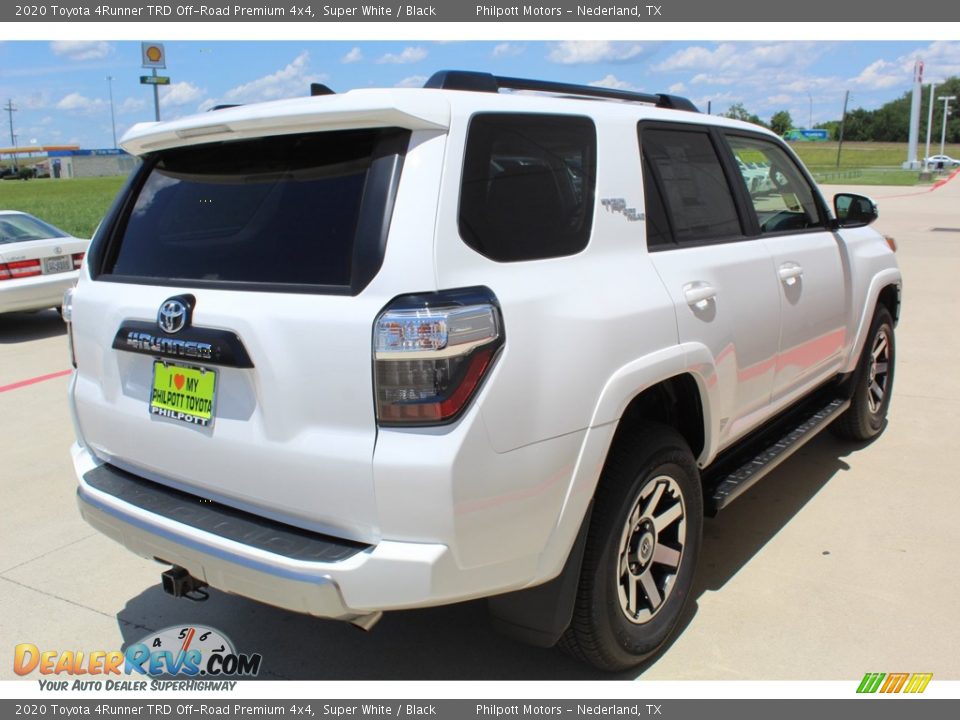 2020 Toyota 4Runner TRD Off-Road Premium 4x4 Super White / Black Photo #8