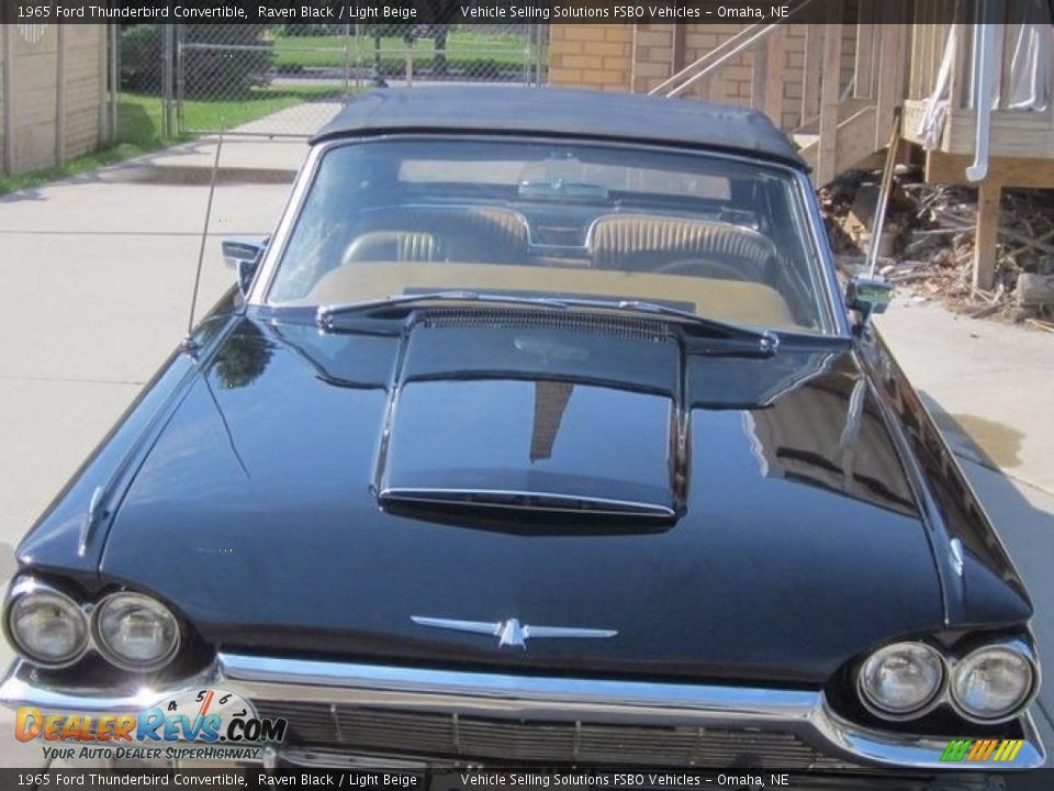 Raven Black 1965 Ford Thunderbird Convertible Photo #5