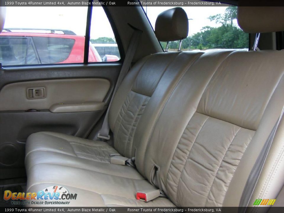 1999 Toyota 4Runner Limited 4x4 Autumn Blaze Metallic / Oak Photo #7