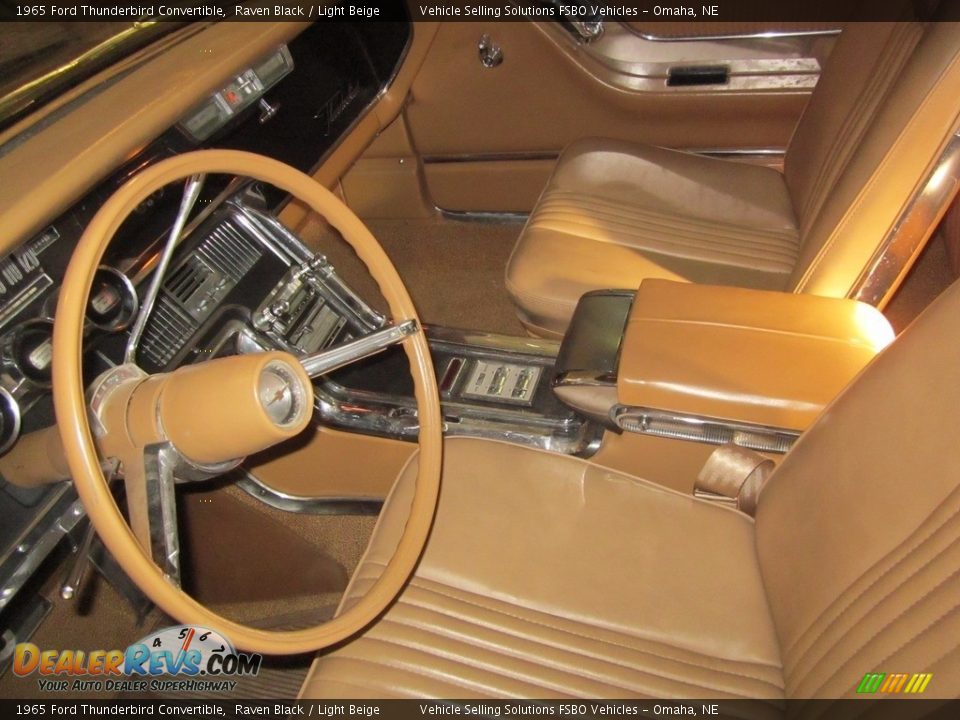 Front Seat of 1965 Ford Thunderbird Convertible Photo #10