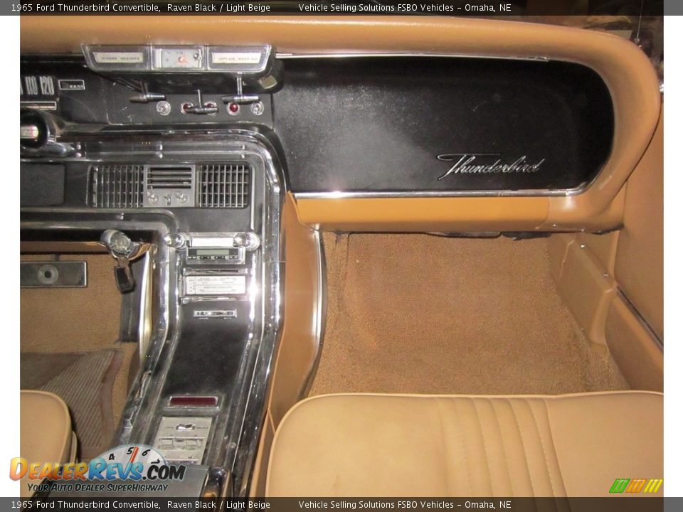 Dashboard of 1965 Ford Thunderbird Convertible Photo #12