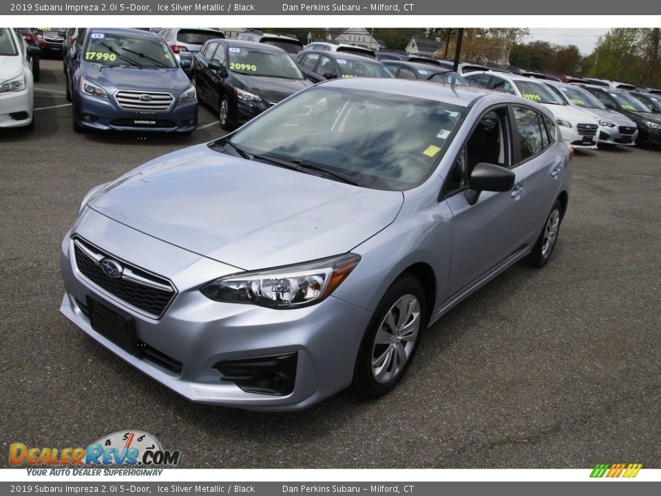 2019 Subaru Impreza 2.0i 5-Door Ice Silver Metallic / Black Photo #1
