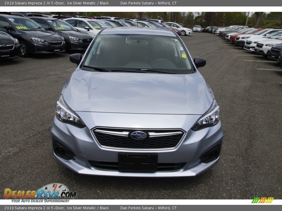 2019 Subaru Impreza 2.0i 5-Door Ice Silver Metallic / Black Photo #2