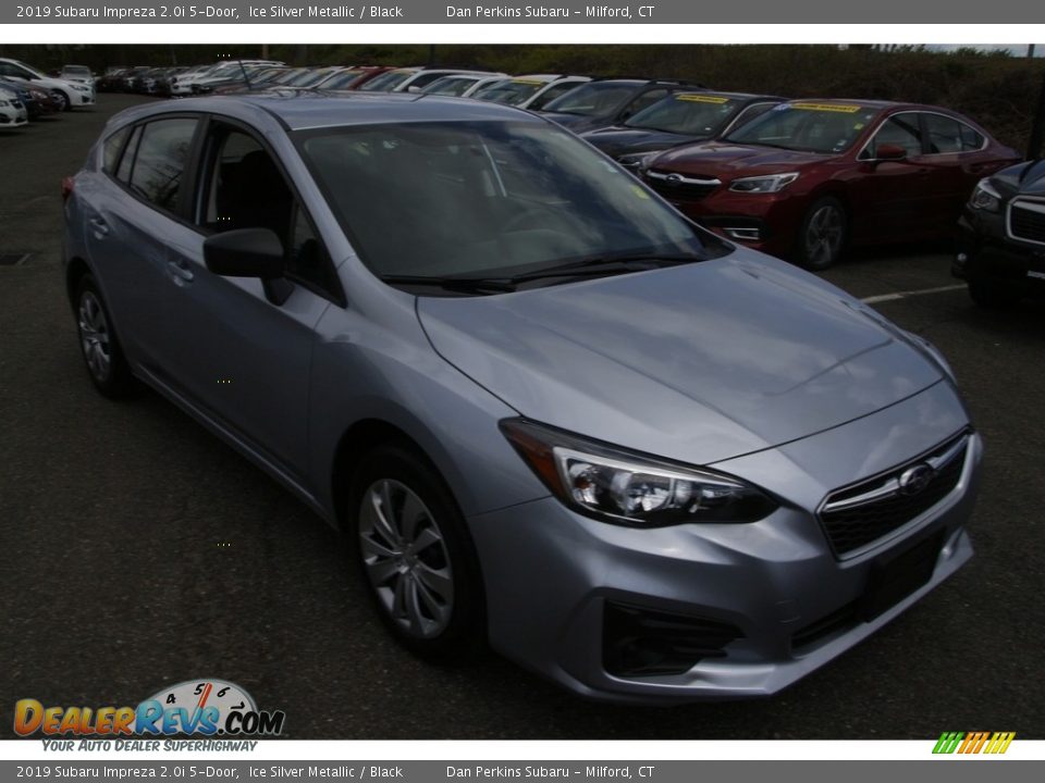 2019 Subaru Impreza 2.0i 5-Door Ice Silver Metallic / Black Photo #3