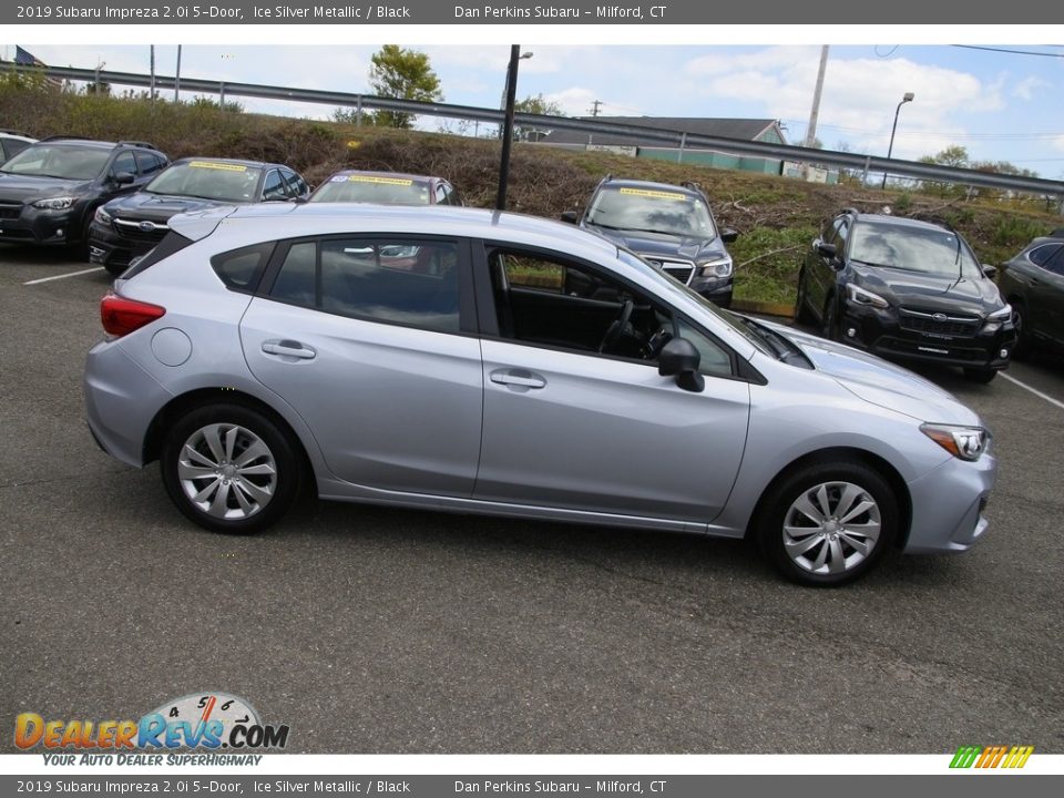 2019 Subaru Impreza 2.0i 5-Door Ice Silver Metallic / Black Photo #4